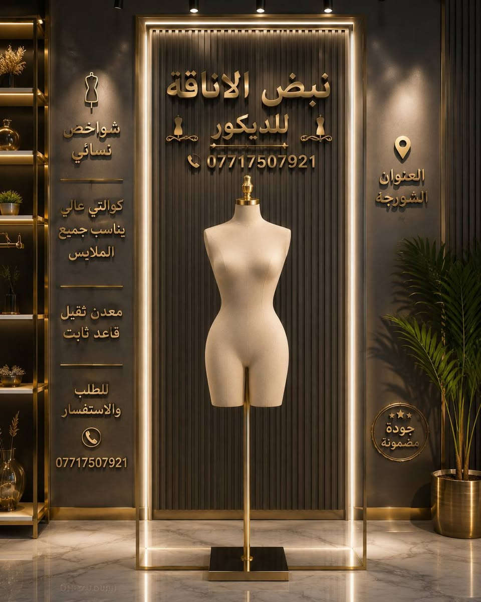 كل مايخص الديكور ومستلزمات الديكور للطلب والاستفسار الاتصال *********** ويوجد توصيل للجميع المحافظات
