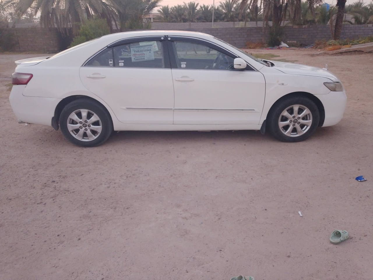 سلام عليكم من رخصت لادمن كامري 2009خليجي محرك 2400 فول مواصفات محرك وكير خير من الله تبريد ثلج رقم بغدادبسمي رقم جديدصدر امامي خلفي جديد بيهه ظربه بل صندوك صبغ جاملغات خلفيه كهربائيات كله شغاله تخم تايرجديدالسعر95وبيه مجال مكان السياره ابوغريب النصر وسلام مامتواجد عل فيس *********** ***********
