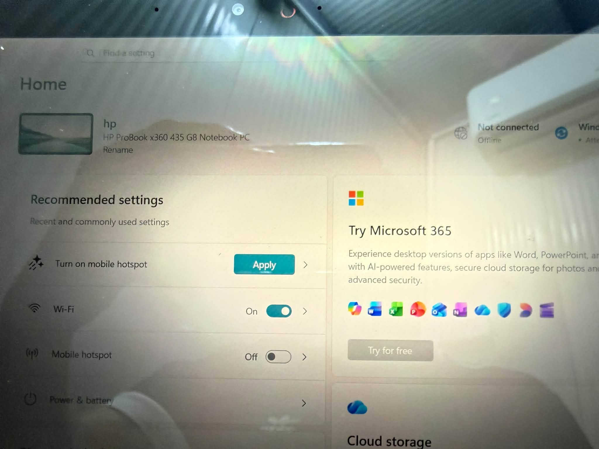 HP ProBook x360 • Ryzen 7 PRO 5850U • 16GB رام