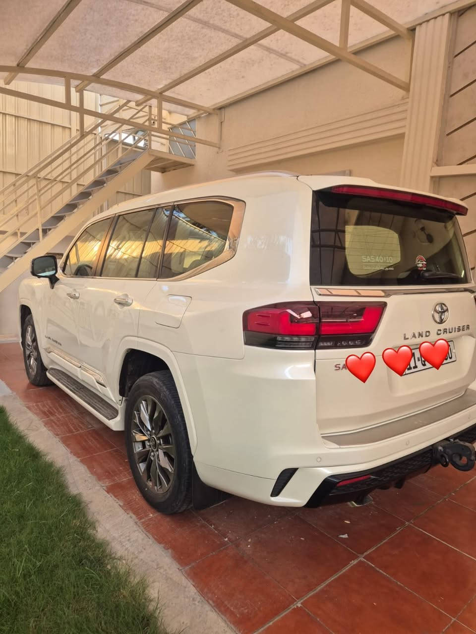 للبيع : تويوتا لاندكروز VX موديل 2024
تنفس طبيعي ساز

Toyota Land Cruiser VX 2024 SAS

ساز ضمان ماشية 40الف حقيقي 

مغلف PPF البريطاني اصلي  من هيه زيرو 

عداد دجتال

كشن خزن ميموري

صندوك كهرباء

سستم سمعات JBL

حساسات

كامره خلفي

3 شاشات

شاشا كبيرة

تشغيل عن بعد

كشنات تدفئه تبريد

كشنات كهرباء

محرك 4,000 تنفس طبيعي المرغوب

باقي موصفات وشكل VX معروفه

مكان السياره بغداد او ديالى 

رقم بغداد تحويل مباشر 

السعر 745ورقة وبي مجال 

الاستفسار اكثر ***********
