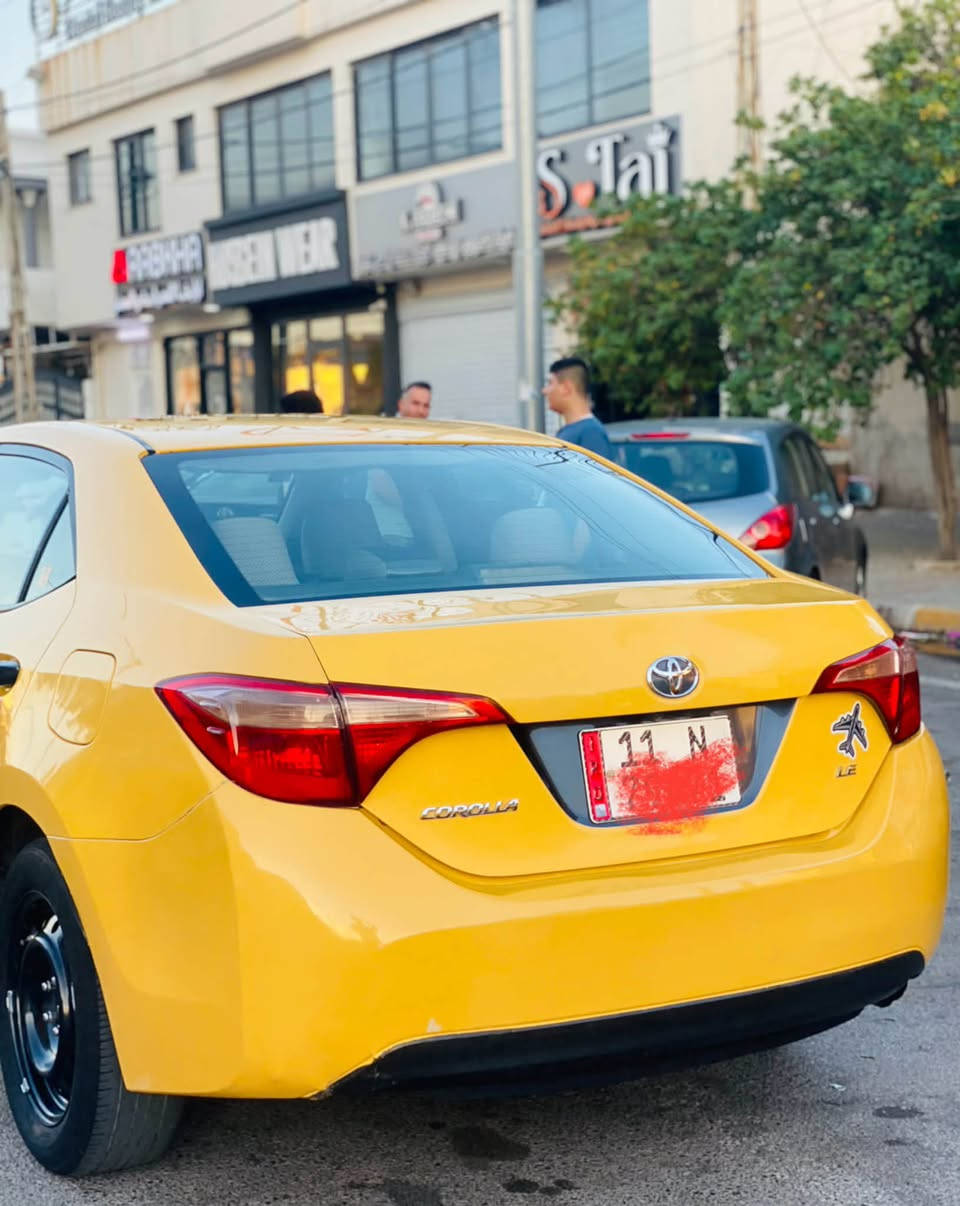 *********** كورله للبيع مديل ١٨ رقم بغداد بسمي  سنويه جديده الحد ٣١ماشيه 120 كلش نضيفه صدر كير محرك كله بشرط رادار امامي بيها دوشمه جديده سياره جاهزه ربع ماتصرف عليها ضرر جاملغ وبنيد نفسهن مصلحات بشاصي فقط سحبه بدون تصليح  سعر ب ١٣١ بيها مجال
