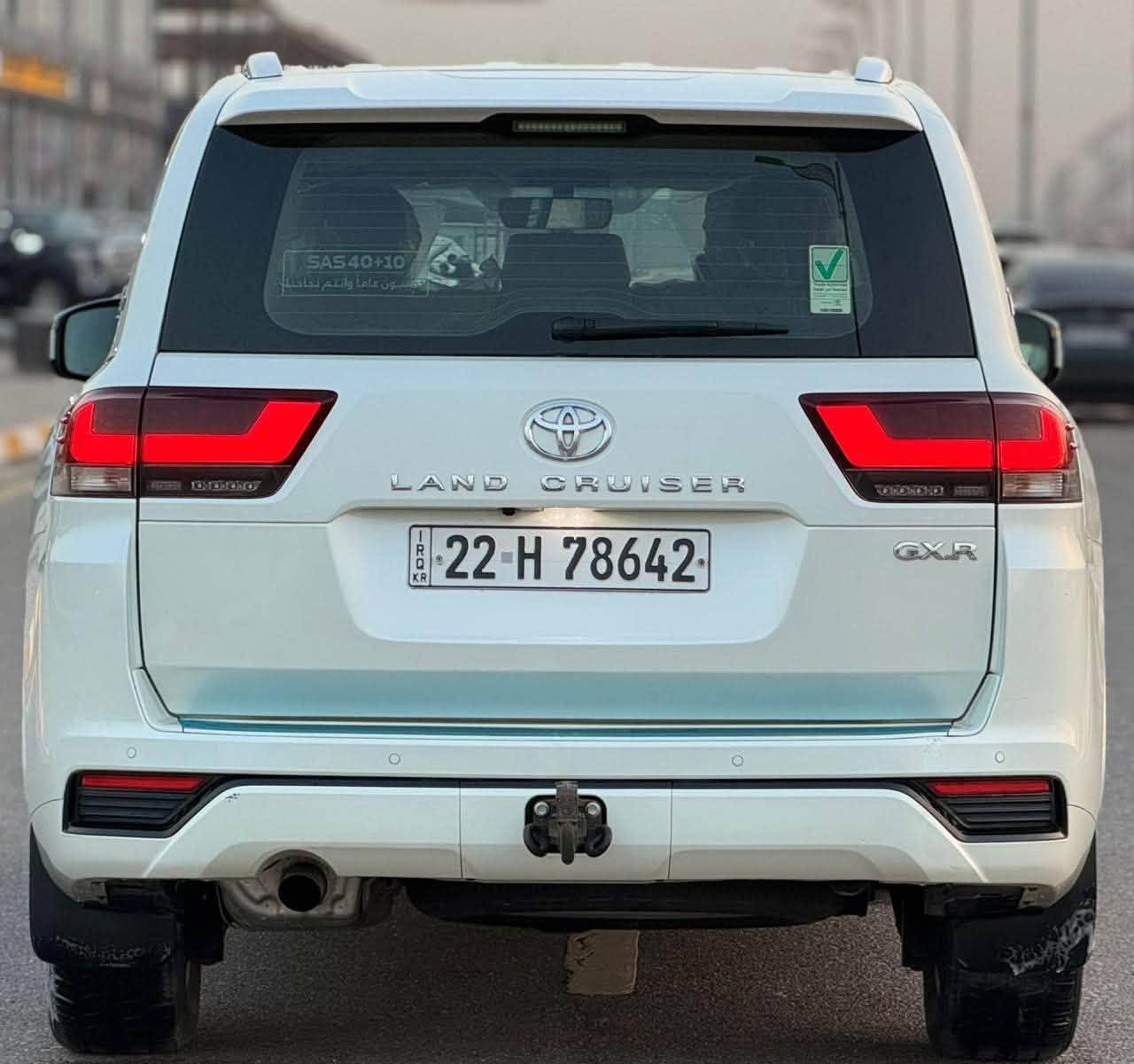 تويوتا •••• لاندكروز GXR
موديل ••••         2022      SAS ( ساز )

فول مواصفات ••• 3 شاشات ((تطبيق))
6 :: سلندر
محرك 4000 تنفس طبيعي 
ماشيه 68

جديدة جدا بحالة الوكالة 

جنطة كهرباء 

كراسي كهرباء 

جلد بيجي بلادي 

طفايه 

سلايت

3 شاشات بلاديه

تطبيق 

تشغيل  عن بعد 

السياره فول 1/1

مغلفة PPF

جديدة جدا مكفوله كفالة عامة من كلشي
موجود السونار ويه الصور بالمنشور 

للاستفسار اكثر 

رقم اربيل بسمي 

مكان السياره الصويرة 

***********☎️☎️

***********☎️☎️
