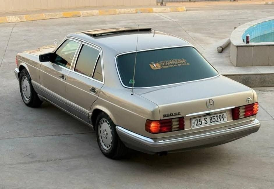 اللي يدور جديد بسعر مناسب 
مرسيدس رئاسي 560 Se باب قصير موديل 1990 
محرك 8 سلندر 
فول مواصفات ABS تبريد ثلج تنته طكتين كشنات جامات كهربائي ستنر لوك 
صبغ للجماليه فقط بدون خياس 
رقم كركوك مشروع وطني سنويه هزه جديد لحد 2029 باسمي شرط تحويل وكاله سياره جاهزه 
مكان السيارة كركوك 
للاستفسار *********** واتساب
