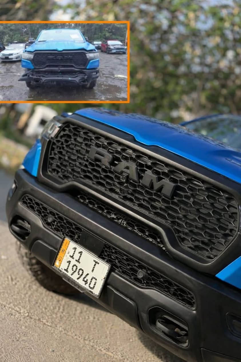 اللهم صلِّ على محمد وآل محمد 🌹
للبيع أو مراوس بـ تاهو أو لاند كروزر

🚘 RAM Rebel 2025
⛰️ فئة الجبلية
⚙️ مكينة 6 سلندر توين تيربو
✨ فول مواصفات، عدا الفتحة
🛠️ عليها تحديثات وترتيبات مميزة
دفيوزر اصلي وكاله 
سبيسر اصلي وكاله 
📲 بيها اشتراك سنوي تحديث مجاني

🔸 الحادث بسيط جدًا، فقط دعامية أمامية
🔸 تقرير أمريكا كلين
🔸 لون مميز ورقم مميز
🔸 السيارة داخلة إلى العراق بكتاب شهداء، وباقي عليها سنة و3 أشهر وتنفك، وبعدها أحوّل السيارة باسم المشتري حسب الإجراءات الأصولية.
كل الضمانات موجوده 
سنويه ب اسمي 
للاستفساو  عن السيارة أكثر:
📱 *********** — واتساب فقط
📞 *********** — اتصال فقط

حياكم الله، والله يرزق الجميع 🙏
