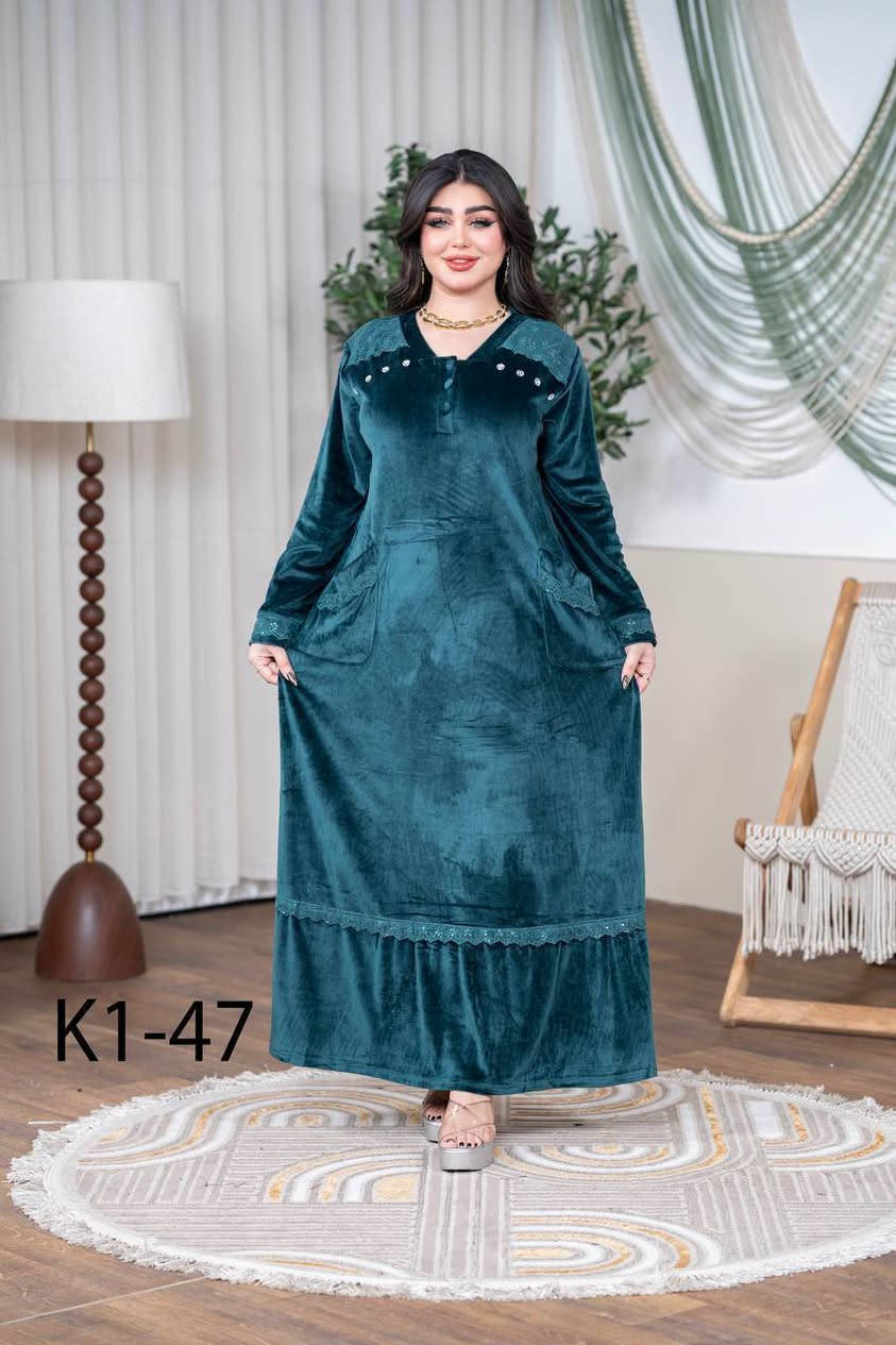 دشداشة مخمل • تونسي جاكار • ٥٥ موديل