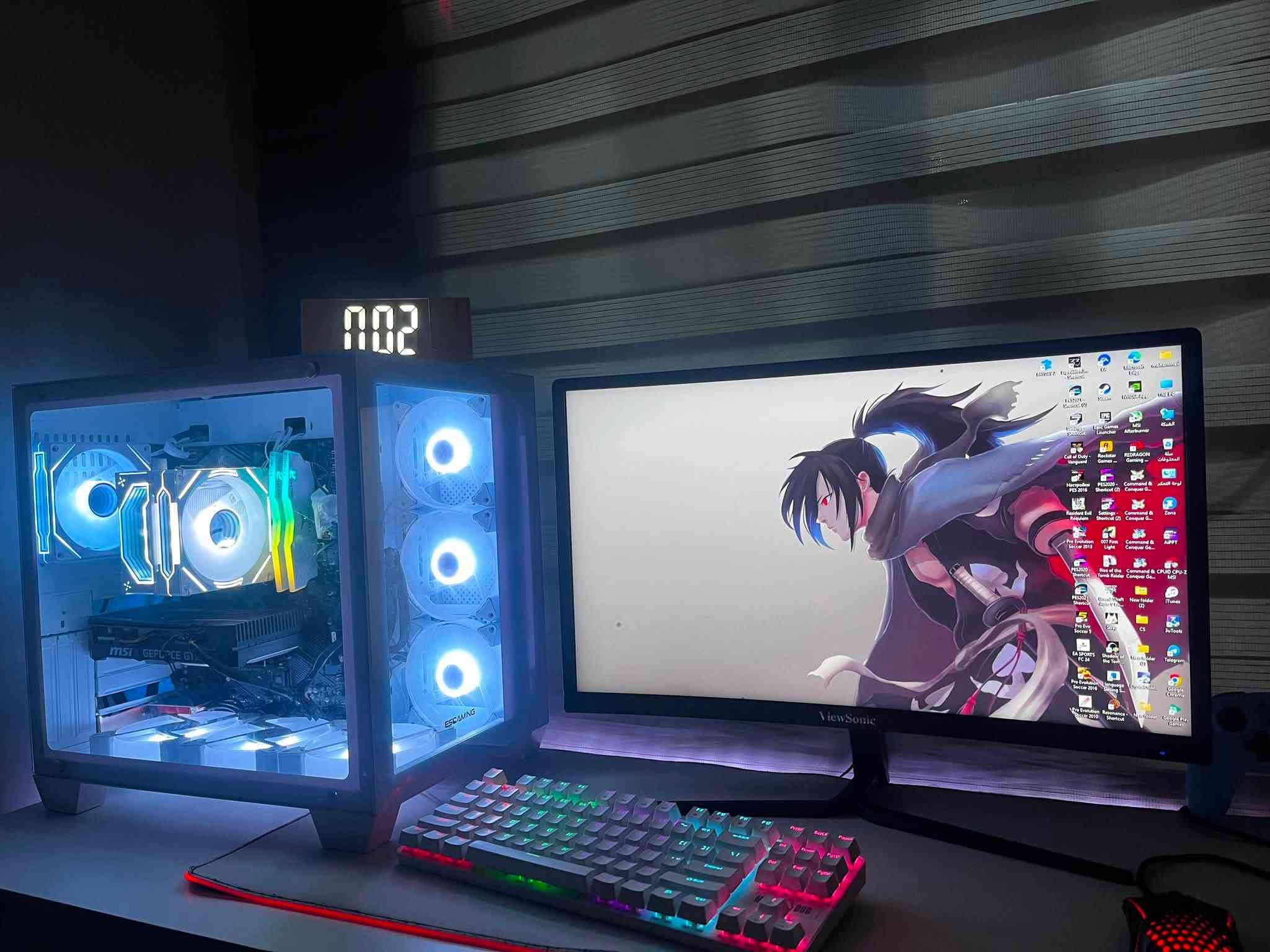 كاملة والسعر قفل قفل قفل من الاخير 760. الاستفسار. ***********
Z490.                      
i5 10400f
RAM. 16. 3200 DDR 4. T'FORCE
NMVE m.2.  (3)
power 750
كيس من ESCAMING
GTX1660 msi
-------------------------------كيبورد : GK510.  M.               
ماوس : ريدراغون M987K
جوستك : سيريس اس احترافية
ماوس باد :  ابيض RGB.  90*40
يو بي اس :  1500 مستعمل قليل

شاشا :  24 مقوسة.  144hz.  1ms. سلم.  مكاني بغداد

نص مكتوب في الصور:
- This PC
- الأجهزة ومحركات الأقراص
- القرص المحلي (C:)
- ٢١,٦ غيغابايت حرة من ١١٧ غيغابايت
- القرص المحلي (D:)
- ١٤,٨ غيغابايت حرة من ١١٨ غيغابايت
- القرص المحلي (E:)
- ١٠٥ غيغابايت حرة من ٩٣١ غيغابايت