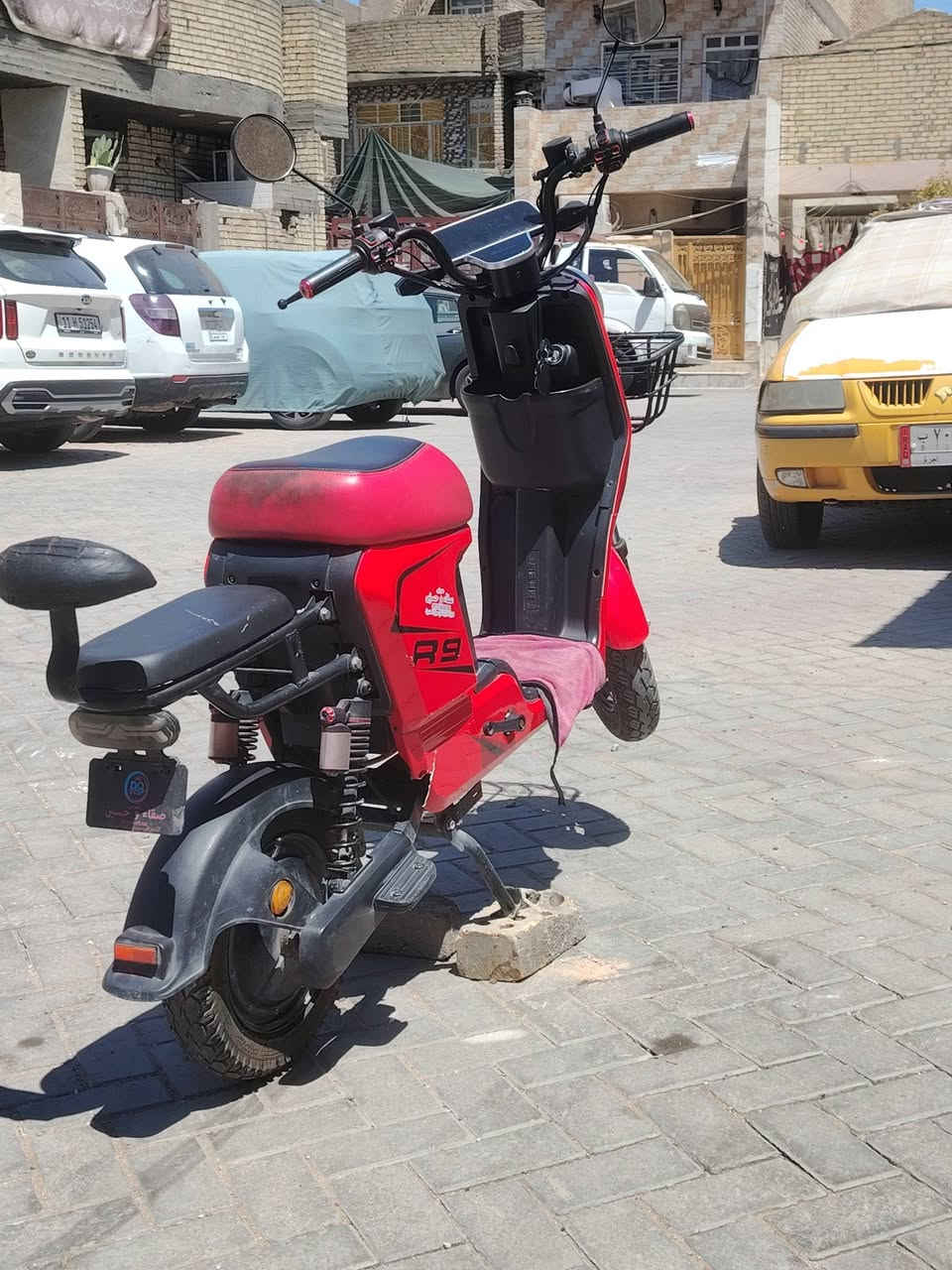 سلام عليكم عندي دراجه شحن ار 9 سرعه 109
الحقيقي 60بطاريات جدد ملف 2000تايرات جوبلس 
مرايت اشاير يمنه يسره دبل اشاره لايتات عالي ناصي 
منفذ يوسبي دراجه حلوه ما عوزه اي نقص 
دراجه كامله سويج وبصمه تشغيل عن بعد بيه نضام  Rللخلف حساسات نضام سرقه دراجه حلوه 
مكاني بغداد مدينه الصدر 
الرقم ***********.بيع مستعجل سعر 🤑 375وبيه مجال لطيبين

