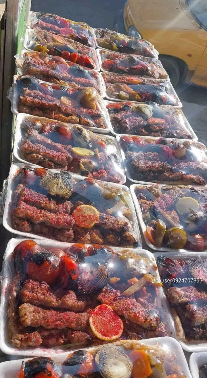 ✨ من قسم المشاوي ✨
​أهلنا وناسنا الكرام.. طعم المشاوي العراقي الأصيل على أصوله! 🍢🔥
​ذبح يومي ولحومنا كلها تازة 100%، ما نتعامل بالمجمد إطلاقاً، ونشتغل جدام العين لتطمنون.
​🔹 مستعدون لتجهيز كافة المناسبات والعزائم
🔹 صواني ومناسف بجميع الأحجام وأسعار مناسبة للجميع
​💵 أسعار الكيلوات:
​كيلو كباب لحم عجل فريش (16 شيش): 16,000 دينار
​كيلو كباب دجاج فريش (16 شيش): 14,000 دينار
​كيلو كباب لحم غنم فريش (16 شيش): 16,000 دينار
​📍 العنوان: المسيب
🚗 خدمة التوصيل: متوفرة لكافة مناطق المسيب والمناطق المجاورة
​📞 للاتصال: ***********
💬 واتساب: ***********
​⏰ أوقات العمل: يومياً من الساعة 8:00 صباحاً حتى 12:00 بعد منتصف الليل

نص مكتوب في الصور:
- @user0924707855