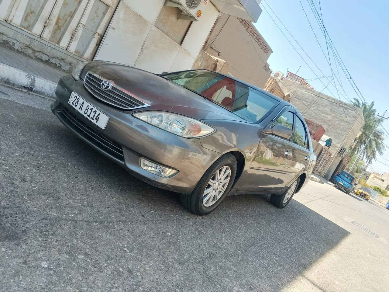 السلام عليكم البيع فقط كامري موديل 2006 مكينه 2400وكيركفاله مواصفات شاشه تحكم ستيرن تبريد ثلج تخم تاير حداديه خلفي امامي جديده كهربائية فول شغال سنويه الغايه 2029 رقم نكليزي تحويل مباشر سياره مصبوغة عام جماليه مكفوله من كلبه وتجوه وضربه كفاله سعر 78 وبيه مجال الشراي العنوان كربلاء ***********
