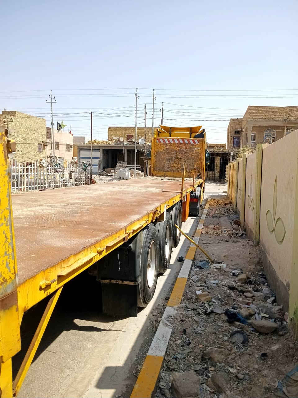 السلام عليكم
عربانة أوربية للبيع تك تاير عربانة جاهزة ناقصها شوية ترتيب 
السعر ٤٠ وبيها مجال مكاني الناصرية 
للاتصال ***********
