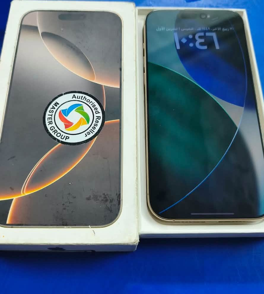 أيفون 16 برو ماكس (iPhone 16 Pro Max) 📲
جهاز نظيف جدًا وأخو الجديد.
• الضهر مبدل وكالة (كعدته خياط وميطلع هوه ابد
• ذاكره 256 عربي شرق اوسط
بطاريه 91
يرهم امراوس 
1200 قفل
📌 المكان: النجف
📱 الرقم: ***********

نص مكتوب في الصور:
- حالة البطارية
- عادية
- تعمل بطارية iPhone هذه على النحو المتوقع. حول البطارية والضمان...
- الحد الأقصى للقدرة
- ٩١٪
- هذا قياس لقدرة البطارية مقارنة بقدرتها عندما كانت جديدة. قد تسبب القدرة المنخفضة بتقليل ساعات الاستخدام بين عملية الشحن والأخرى.
- عدد الدورات
- ٦٠٢
- هذا هو عدد مرات استهلاك iPhone لقدرة البطارية معرفة المزيد...
- تاريخ التصنيع
- آب ٢٠٢٤
- أول استخدام
- شباط ٢٠٢٥