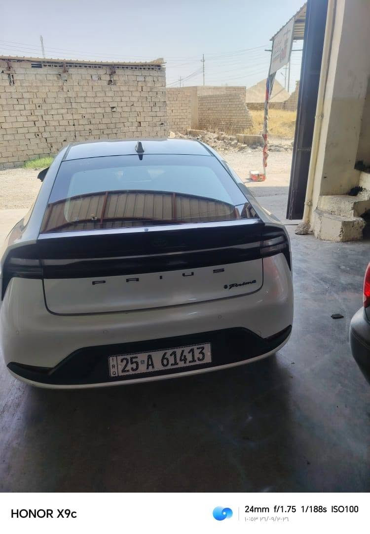 بريوس موديل ٢٣ بلگن +بانزين +هايبرد وياها واير شحن من تشحنها تمشيك ١٠٠ كيلو والضرر موجود بالصور مواصفات تدفئة بالكشنات وتدفئة بالستيرن بدون اشاير بالشاشة صافية من كلشي ماشية ٦٠ الف مكاني كركوك ناحية الزاب للأستفسار اتصل ***********

نص مكتوب في الصور:
- HONOR X9c 24mm f/1.75 1/758s ISO100 ١٠:٥٤ ٢٦/٠٩/٢٠٢٦
- HONOR X9c 24mm f/1.75 1/810s ISO100 ١٠:٥٤ ٢٦/٠٩/٢٠٢٦
- HONOR X9c 24mm f/1.75 1/1027s ISO100 ١٠:٥٤ ٢٠٢٦/٠٩/٢٠٢٦
- HONOR X9c 24mm f/1.75 1/640s ISO100 ١٠:٥٤ ٢٦/٠٩/٢٠٢٦
- HONOR X9c 24mm f/1.75 1/900s ISO170 ١٠:٥٤ ٢٦/٠٩/٢٠٢٦
- HONOR X9c 24mm f/1.75 1/188s ISO100 ١٠:٥٣ ٢٦/٠٩/٢٠٢٦