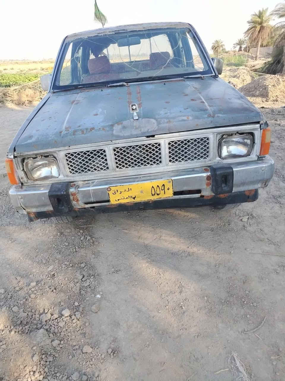 نيسان بيكم رقم صدامي مثنئ مكينه نضيفه شغاله كهربائي تخم تاير جديد
حداديه زينه مكانها رفاعي ناصريه سعرها قفل ب1100مليون و100
#هاتف***********
