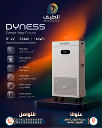بطارية LiFePO4 • ١٠٠Ah • ضمان ٥ سنوات