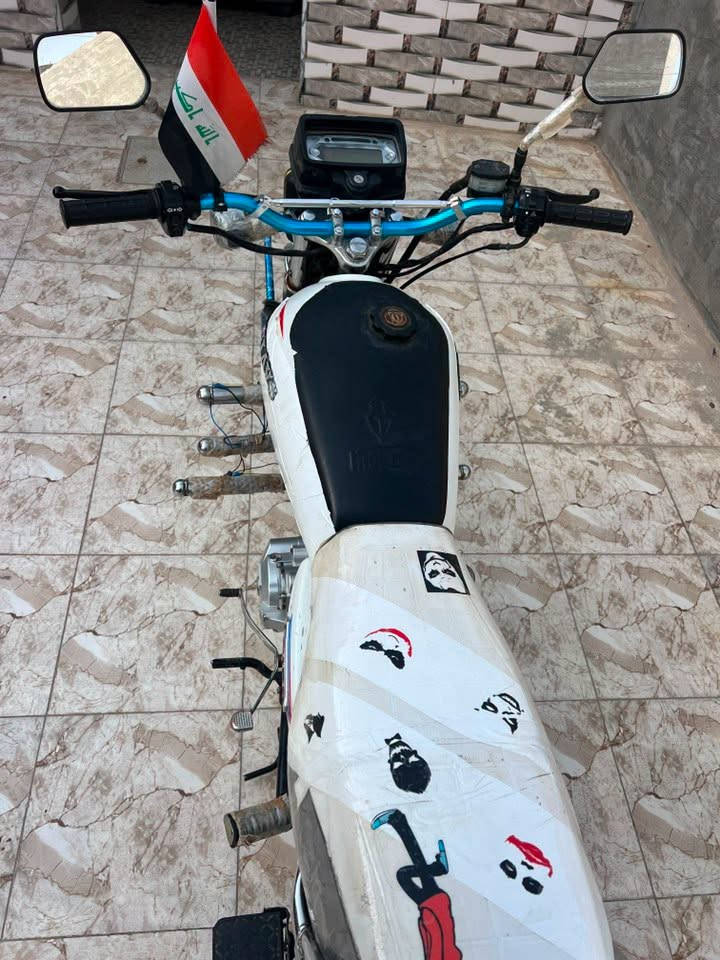 السلام عليكم للبيع ايراني موديل 22 محرك 150 بلادي كهربائيات كله شغاله السعر 650 وبي مجال العنوان قضاء الخالديه***********
