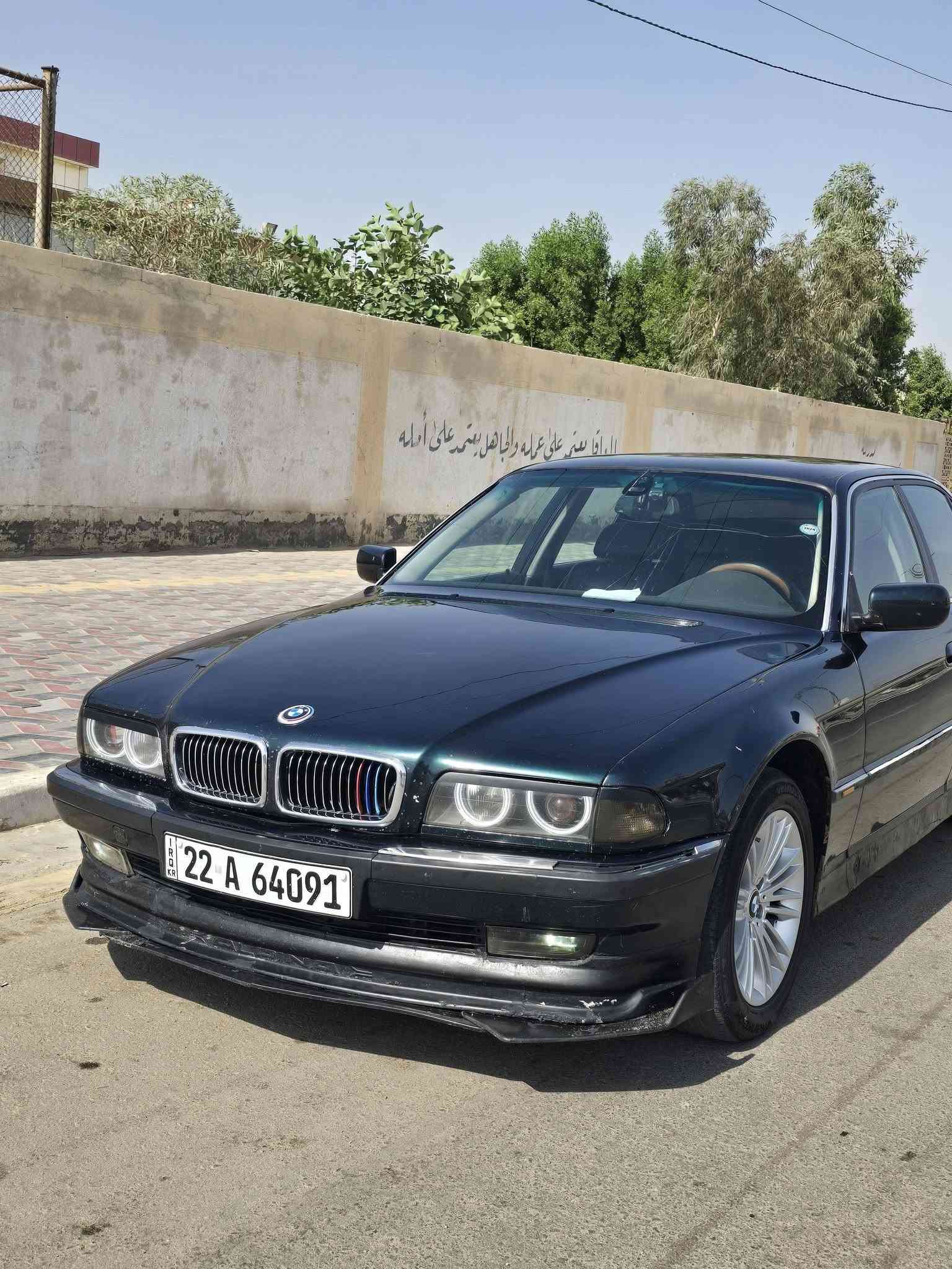 بي ام دبليو E38 • محرك ٤٠٠٠ • رقم اربيل