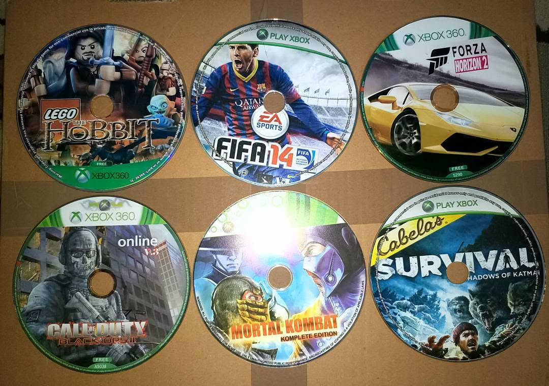 سلام عليكم 

50 لعبة Xbox 360
بيهن قسم سيديات إثنين بس الاكثر سيدي واحد. صار اسنين ما لاعب بيهن لأن استعمل Xbox one s. على ما اذكر كلهن شغالات بس اعتبر اكو 2-3 ما يشتغلن للاحتياط. ابيعهن كلهن ال 50 لعبة سوه اب 50 ألف. مكاني حي الحسين قرب مرقد كميل بن زياد.

‎للتواصل ماسنجر او واتس آب 
‎*********** واتس آب 
‎***********عادي (بدون واتس اب) النجف, العراق
