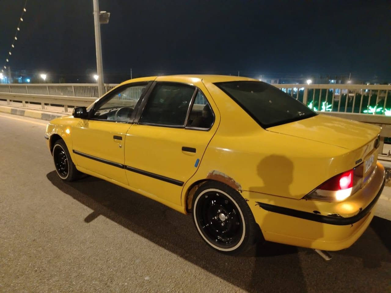 سلام عليكم  سياره سمند11 كفاله بدون ضره بس مجرد طخات تبريد ثلج مكينه كير كفاله حداديه تخم تاير كله جديد كهربايات كله جديد معروضه 41وبيه مجال لستفسار ***********
