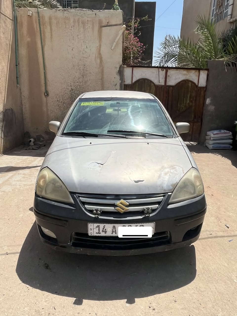 السلام عليكم  سياره  سوزوكي ليانا  موديل 2005 للبيع التواصل  وتفاصيل علئ صاحب الرقم فقط ‭***********

