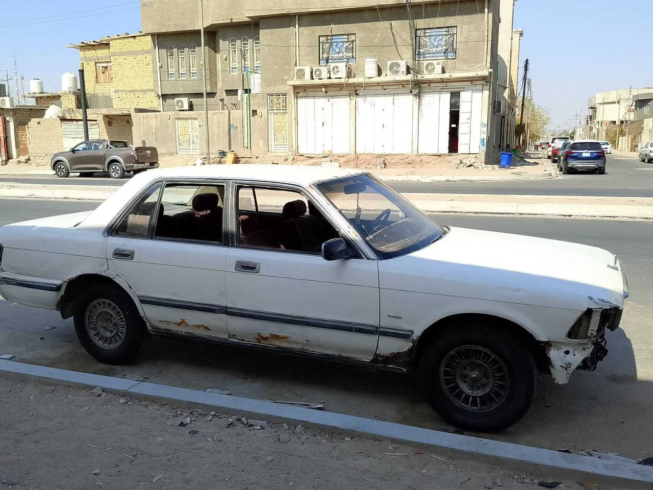 سيدان صدامي تاميم مكينه وكير جدد سياره جاهزه ترايك بقداد راعيهه ماندله بيهه وكاله سعر 17 ورقه للاستفسار ***********.
