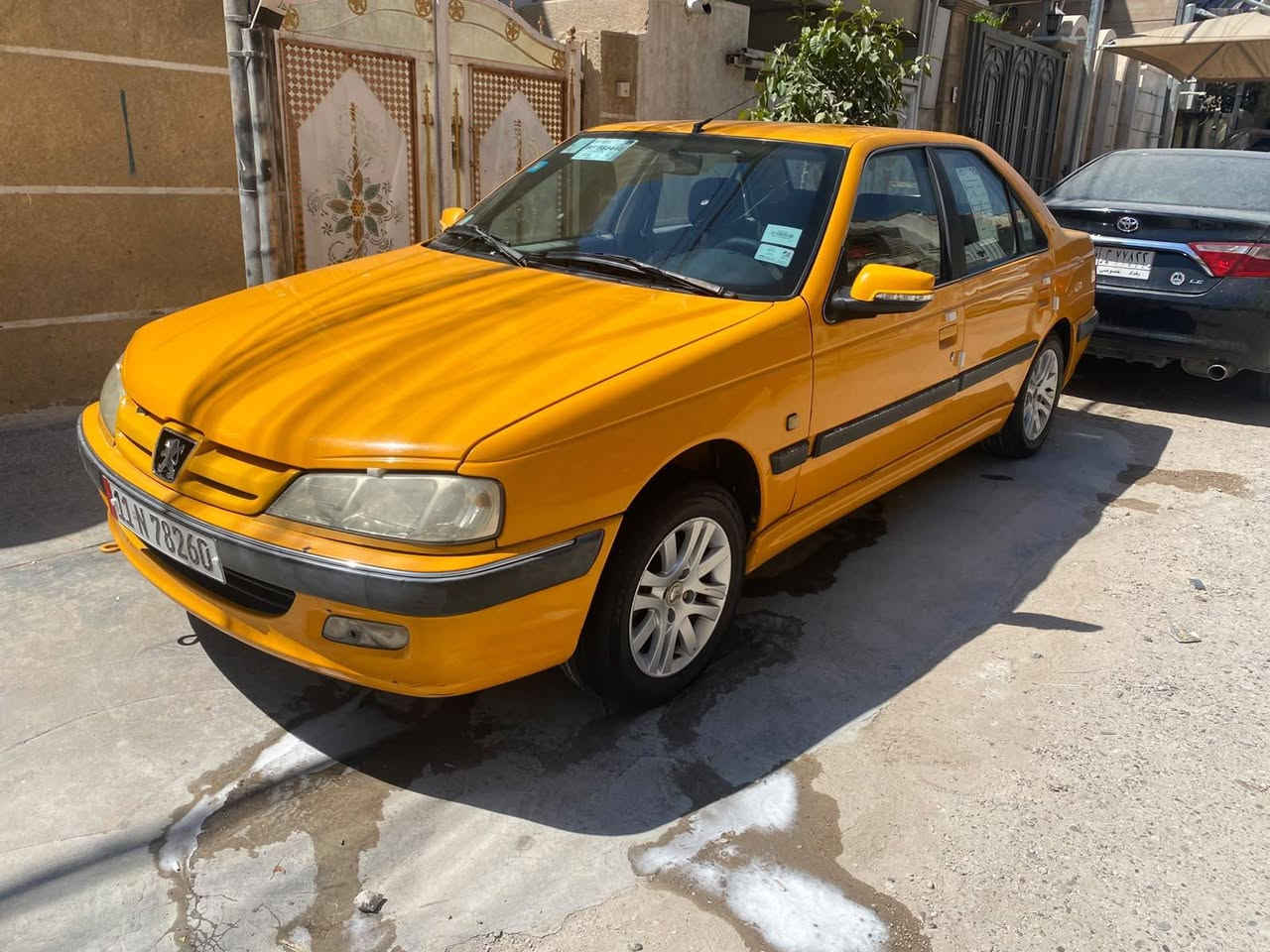 سلام عليكم
بيجو بارص ٢٠١٨ كفاله عامه من الضربه من الصبغ من التبديل كير مكينه صدر كله جديد مشط ستيرن جديد دوشمه تنته وارضيه  شادلها مصفره هيئة وغرامات بسمي رقم بغداد السعر ٥٧ وبيها مجال بسيط ***********
