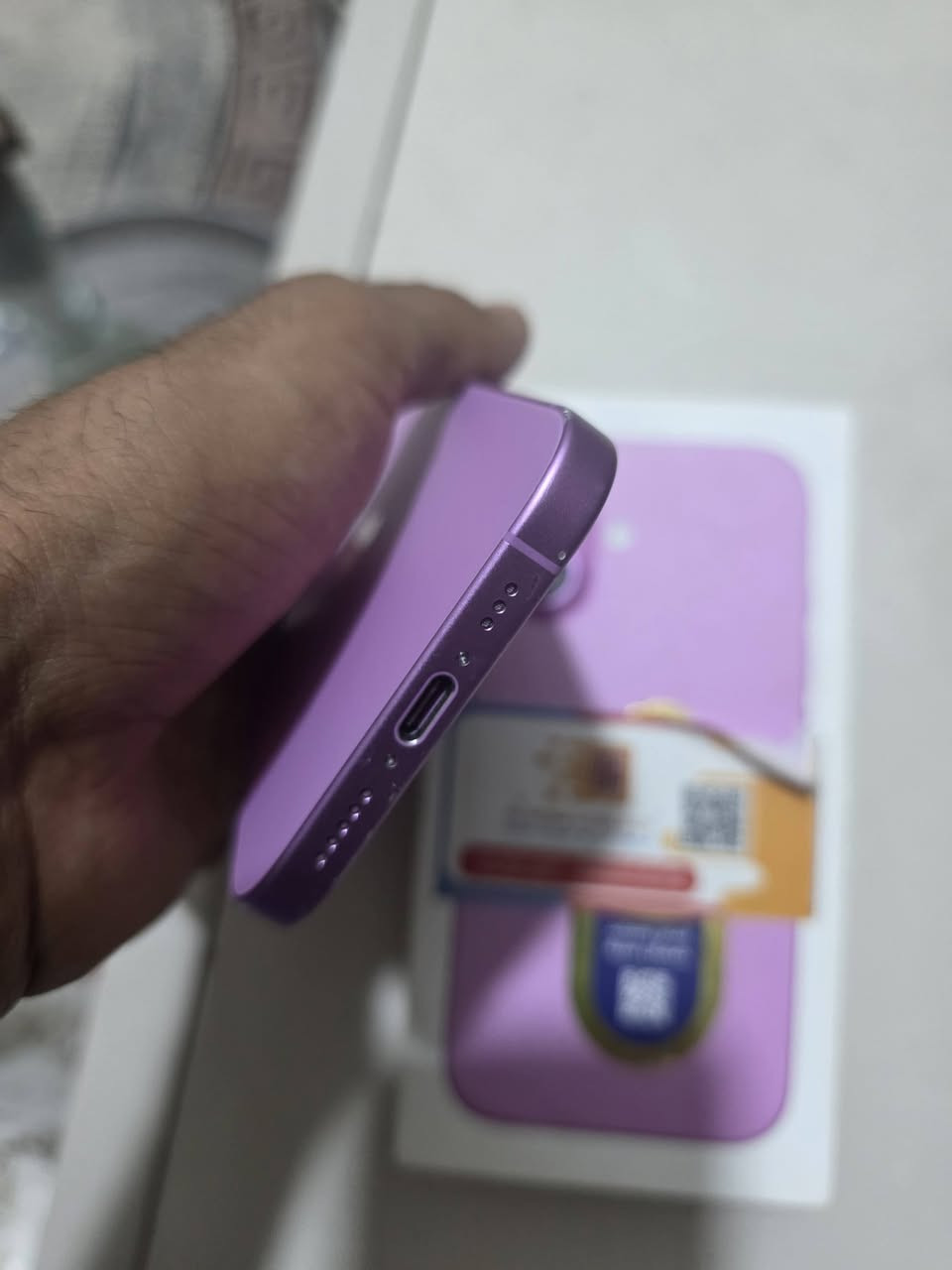 سلام عليكم ايفون 16 بلس مكفول كفاله عامه نضيف كلشي موضح كارتونته بطاريه 100 استخدام قليل كلش مكاني ميسان ***********
