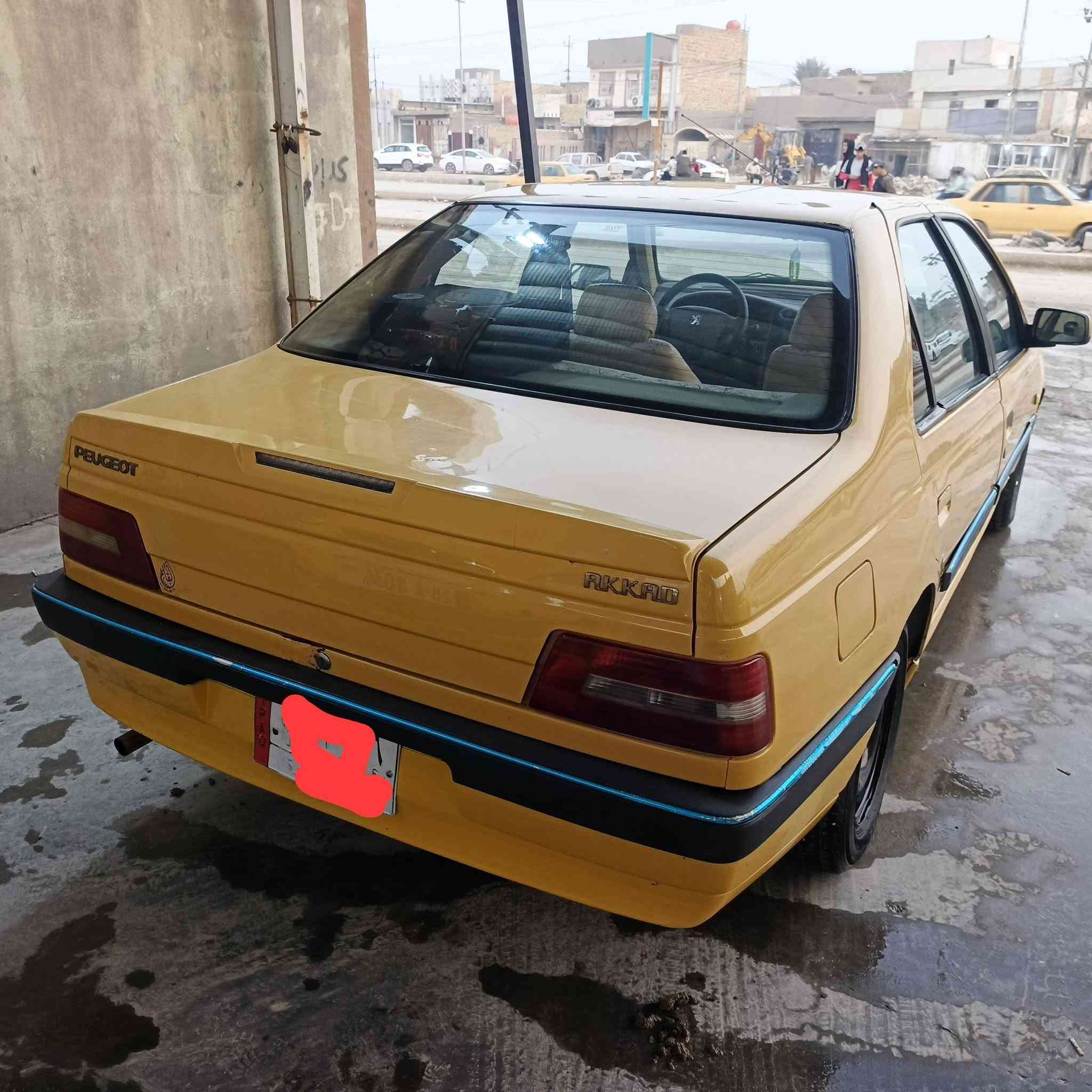 سلام عليكم
بيجو 405 كفاله بدي ومكينه وكير وتبريد وحداديه 
رقم بغداد سنويه ل 27 سياره مال تكسي حلوه سعر 38 وبيه مجال 
*********** عنوان ديوانيه
