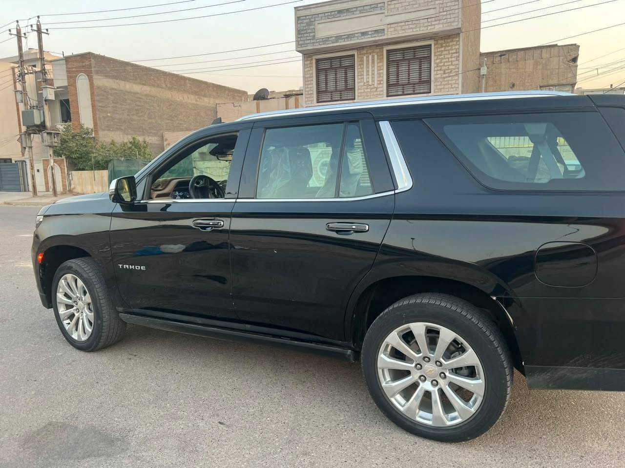 السلام عليكم
سياره شوفرليت تاهو (2023) خليجي
فئه برايمر أعلى درجات الفخامه
رقم بغداد /وارد خليجي /تشغيل عن بعد 
فتحه بانوراما
كشنات كهرباء_/كشن رجاج تحذير
رادار امامي /مانع تصادم 
رادار خلفي/كشن تبريد وتدفئهخزن وكهرباء/جنطه كهرباء/شاشات خلفيه
ستيشن كهرباء/ثلاجه/ثخم تايرجديد
مغلفه ppf
مكفوله من الصبغ والبارد 
السعر 53$
عنوان السياره بغداد حي العامل 
الاتصال على ***********
