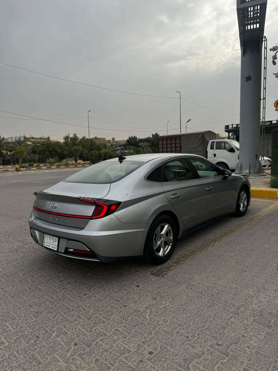 سوناتا ٢٠٢١ • حادث • بدون ايرباك