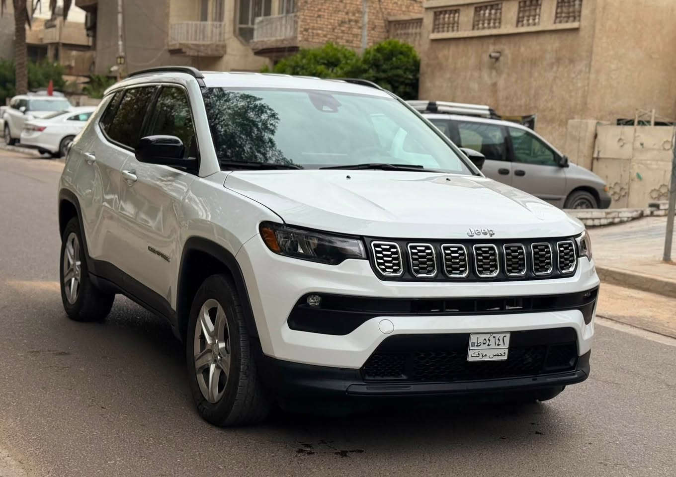 JEEP COMPASS 2025
جيب كومباس
موديل 2025

حادث بنيد فقط سطحي بدون دواخل بدون شواصي محرك 4 سلندر 2000 تيربو

فور ويل

كاميرا

، شاشة كبيرة

لايتات زينون ليد بك لايت ليد

شحن واير ليس

، تحكمات ستيرن جهتين ، سايد بريك بصمة

، تبريد وتدفئة قطعتين امامي وخلفي 

رادارات امامي وجانبي مع نقطة عمياء 

مثبت سرعة ذكي تفاعلي 

، نظام تحديد مسار ، 

اوتو ستوب توقف تلقائي ، 

بصمة أبواب
سياره بدون رقم تترقم جميع المحافظات
السعر 145$ ورقة

للاستفسار
***********
