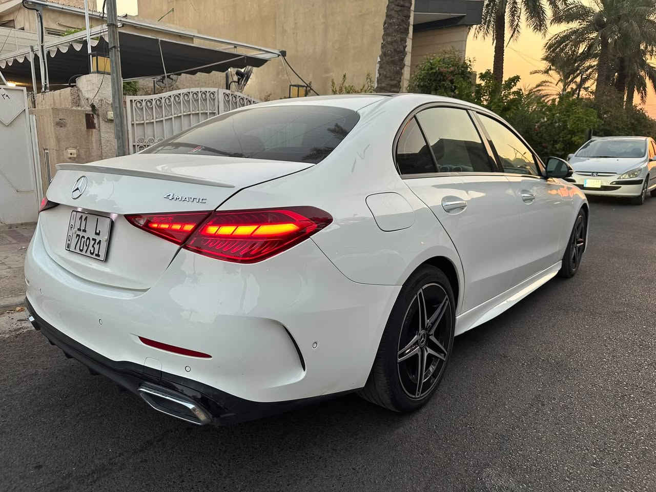C300 كت AMG • ٢٠٢٣ • حادث أمريكا