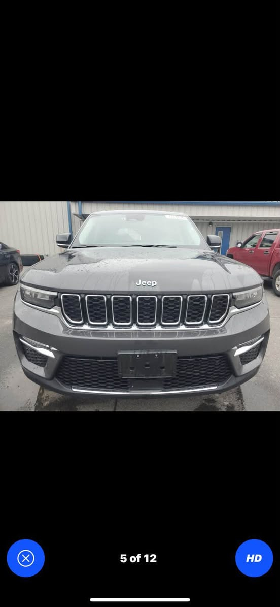 سلام عليكم جيب كراند شيروكي هايبرد24حادث واضح أبيع مستعجل السعر 32500 دولار التصال *********** وتساب ملاحضة السيارة بسمي
