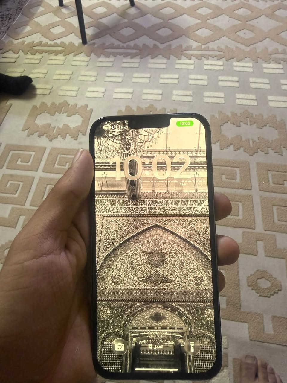 ايفون ١٣ برو ماكس • بطارية وشاشة مبدلة • حي العامل