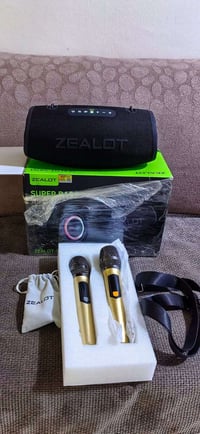 Zealot S87M ٨٠ وط ويه ميكروفون 2 بلادي اخو الجديد مستعمل قليل سعر ١٢٠ا...