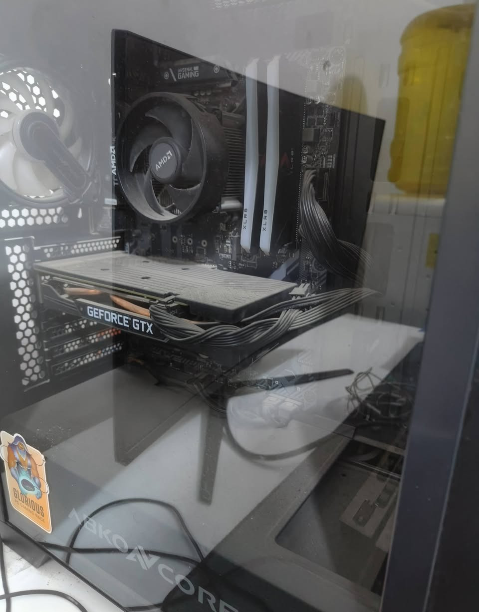 السلام عليكم سيت اب كامل او كيس
كرت شاشة pny1660 super

معالج r5 3600x

مذربورد m450b tomahawk max

رامات 8*2 pny rgb
240 ssd

1t hdd

بور سبلاي 650w

الكيس كامل ب550 الف

اضافة همات اكدر ابيعلك سيت اب كامل اكو شاشة 144 هرتز va 27 واكو سماعة كلاود 2

واكو واكو ماوس كلوريس واكو ups اونلاين فاربر وعندي انارات ارجيبي مشتريهن من امزون بس هذني الاغراض مقترنا ببيع الكيس اولاً اذا تريد الكيس ويا قطعة من هذني ما نختلف على السعر ان شاء الله مكاني بغداد حي الجهاد

*********** هذا الرقم عليه واتساب
