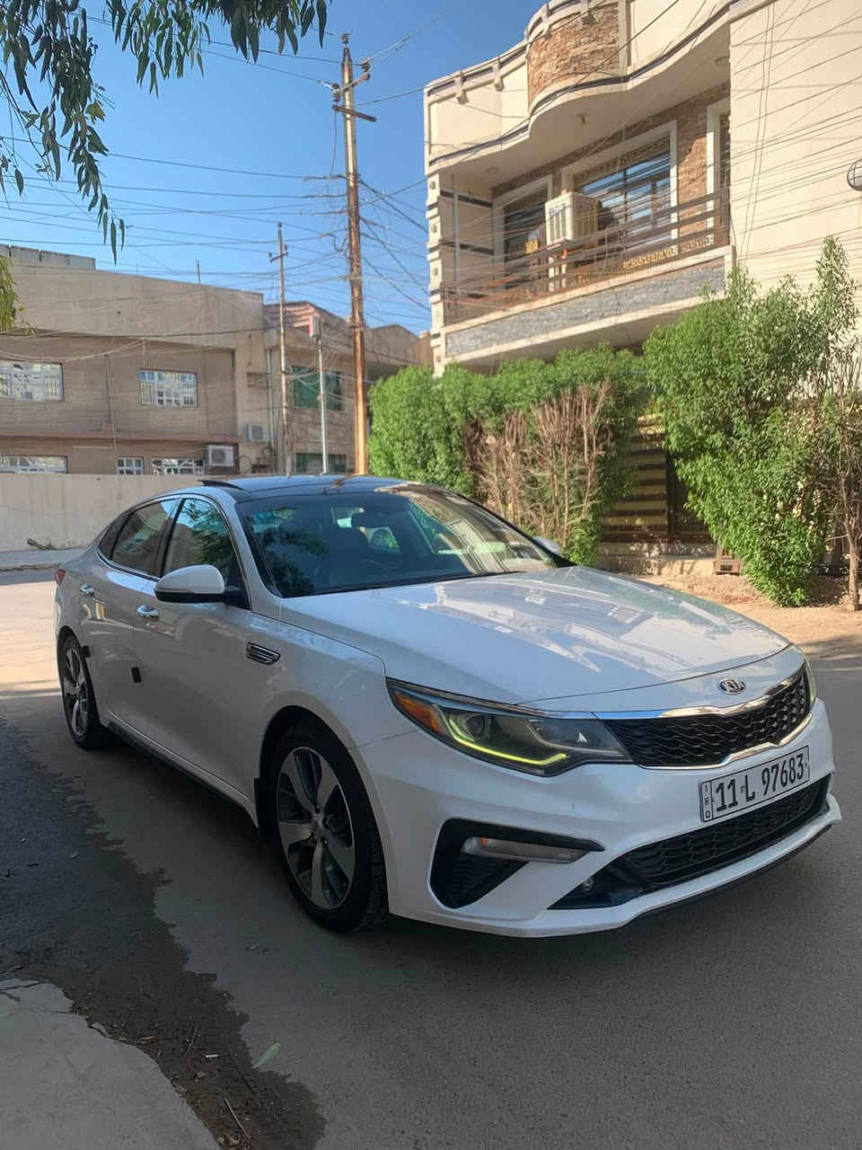 كيا اوبتما 2019 فئه S فول مواصفات اعلى فئه ماشيه 78 مكينه وكير بلاديات مكينه 2400 المرغوب السياره جاهزه بدون نواقص حادث بابتين وطخه بلجاملغ الخلفي يعني صبغ 3 قطع فقط بجم كبس بلادي مكانه بغداد الكرخ السعر 137 ورقه 
*********** 
***********
