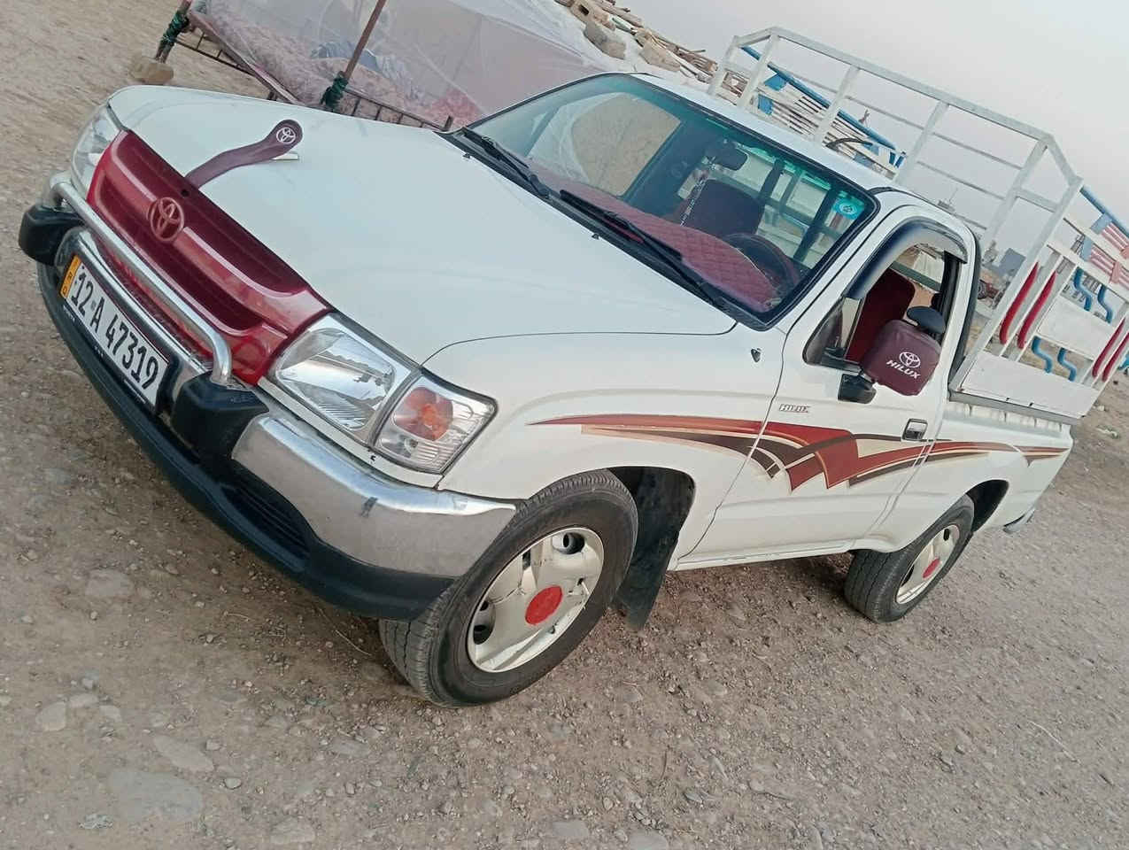 بيكم تيوتا 2005 رقم نينوى دولي باسمي مكفوله كفاله عامه فول مواصفات GLX  محرك كير اكسن شرط كهربائي كله شغاله بيها صبغ بالجاملغ الورا شبر
بيكم تيوتا 2005 رقم نينوى دولي باسمي مكفوله كفاله عامه فول مواصفات GLX  محرك كير اكسن شرط كهربائي كله شغاله بيها صبغ بالجاملغ الورا شبر
السعر 140وبيه مجال 
***********
مكاني الموصل
