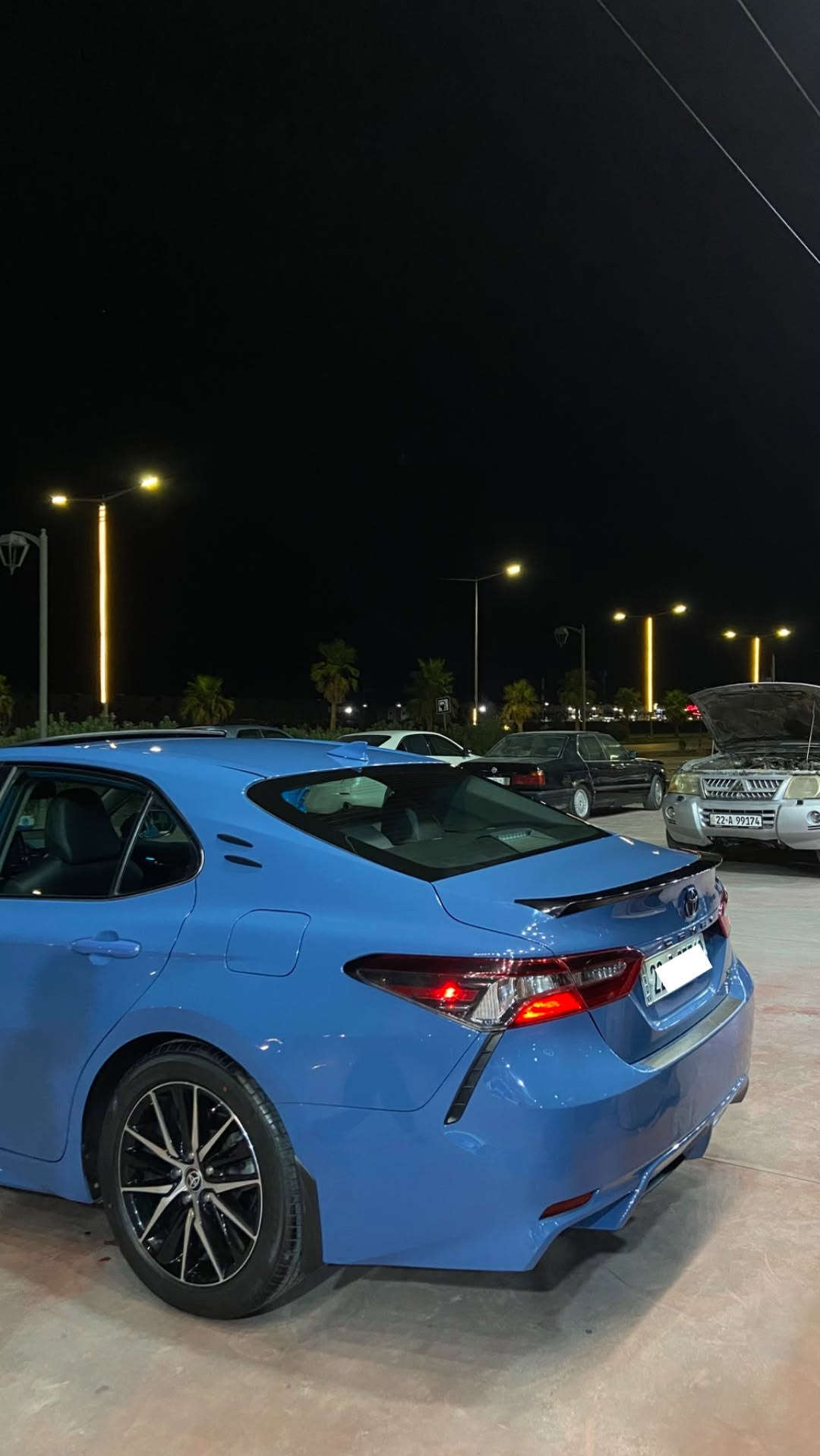 وحش اليابان 🎌
.
Toyota Camry 2023 
.
وارد أمريكي السيارة بحالة الوكالة ✅
.
ممشاة السيارة : 78 الف كيلو متر 
.
رقم أربيل ب اسمي 
.
4T1S11AK9PU155561
.
مواصفات السيارة : Se plus 
كامرة خلفية . مستشعر وقوف . فتحة سقف . بصمه . مسند الذراع . مثبت السرعه . مرايا جانبية كهربائية .نوافذ كهربائية . شاشة . نظام المفتاح الذكي . تحكم تلقائي في درجة الحرارة . مقاعد كهربائية. 8 وسادة هوائية . مصابيح زينون امامية . شاحن لاسلكي . كاربلاي . تبريد خلفي . تحذير من الاصطدام . ABS . وغيرها من مواصفات ماتخلص 
.
اخواني السيارة جديدة ونظيفه بس تريد خيال وجمالها ب الواقع احلى من الصور 🔵 . 
.
الرقم للاستفسار اكثر : 
782 844 6084
