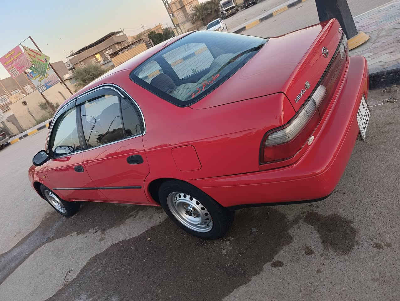 كورلا للبيع موديل 96 رقم بغداد يسره بلاد سياره كير مكينه حداديه وتخم تاير جدد تبريد ثلج مكفوله من الضربه صبغ جماليه مكان السياره نجف الحيره ***********
