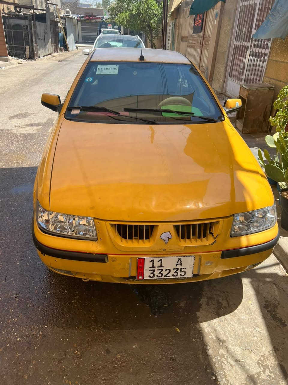 سمند موديل 11رقم بغداد بسمي سياره جديده وجاهزه مكاني بغداد المحموديه ***********//***********
