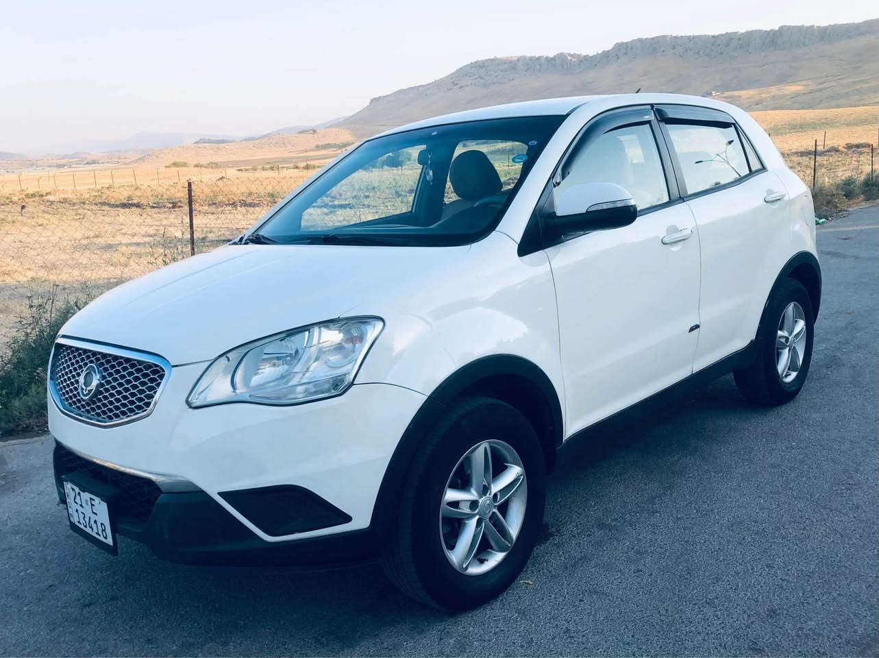Ssangyong korando 
‎ قفل مه‌ركه‌زی جام كاره‌باپاوه‌ر ‌abc٢٠١٢مۆدێل
‎گێرومه‌كینه‌ كامیری به‌شه‌رت ته‌بریت ساردو گه‌رم له‌سه‌ر سویچ سه‌نه‌وی تازه‌یه‌ تا٢٠٣١به‌ناوی خۆمه‌وه‌یه‌سێ پارچه‌ونیوو بۆیاخه‌ بێناوگرتن ٦٥گه‌لاو معامه‌له‌
*********** السليمانية, العراق
