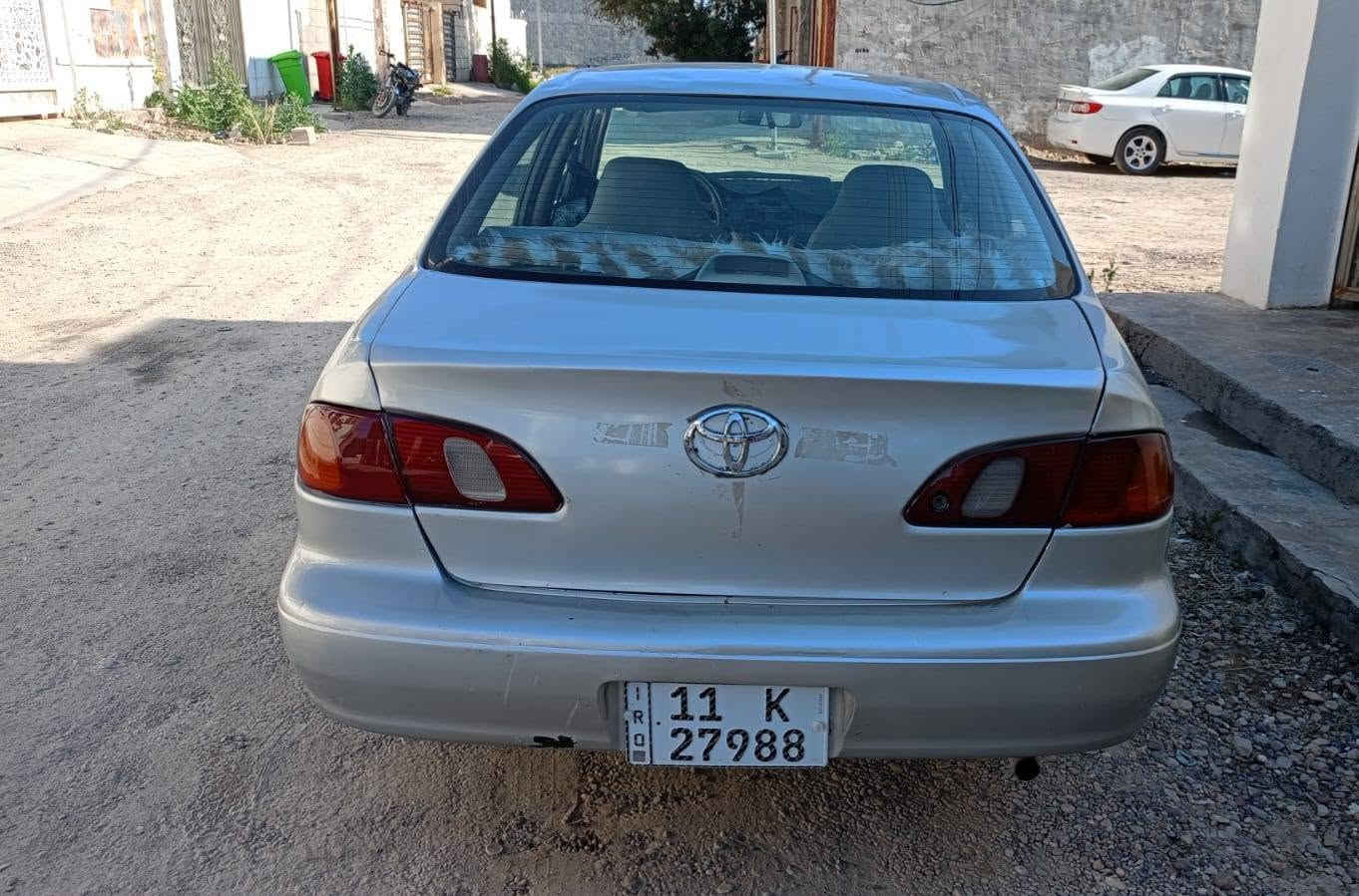 سلام عليكم كورلا موديل 2000 السيارة مكينه كير نضيفات حداديه جديدة يسرى بلادي مكينه 1800 السيارة مال بيت نضيفه تبريد ثلج بسمي السيارة مكانه بغداد الغزالية السعر:54:وبيه مجال رقم الهاتف:***********
