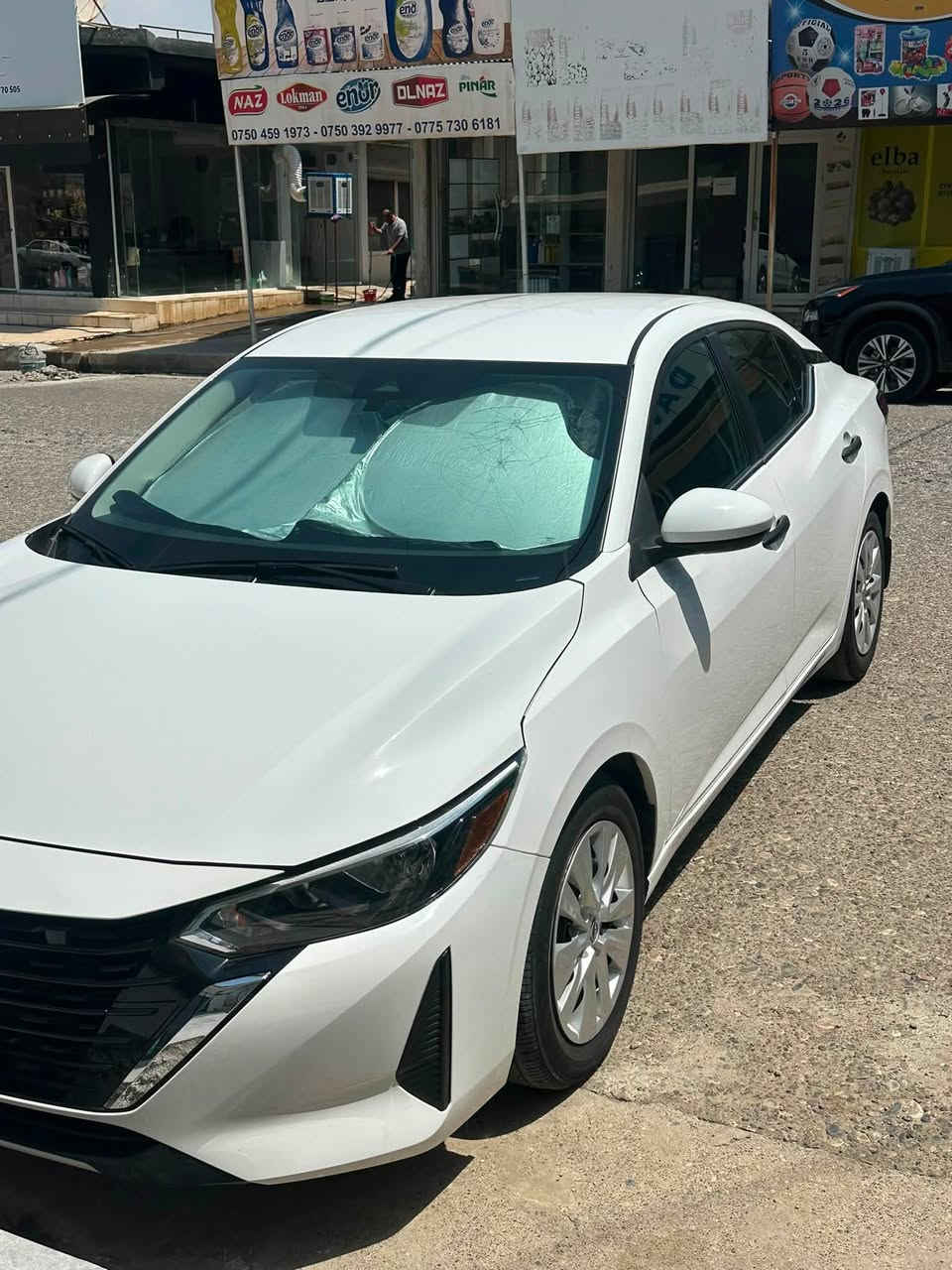 Nissan Sentra S 2024
نيسان سنترا 2025 

 مواصفات S 
( -نقاط عمياء-بصمة-رادار امامي)

مكينة ٤سلندر حجم ٢.٠لتر تنفس طبيعي
ماشية 18,000 ميل و بحالة ممتازة 

السيار جملاغ صبغ و باب 
السيارة كلش حلوة و نظيفة 

السيارة رقم كاتي تترقم شمالي
مكفولة من كير و محرك و كهربائيات
 بسعر بلاااش(132$) ورقة و بيها مجال

مكان السيارة زاخو
***********
