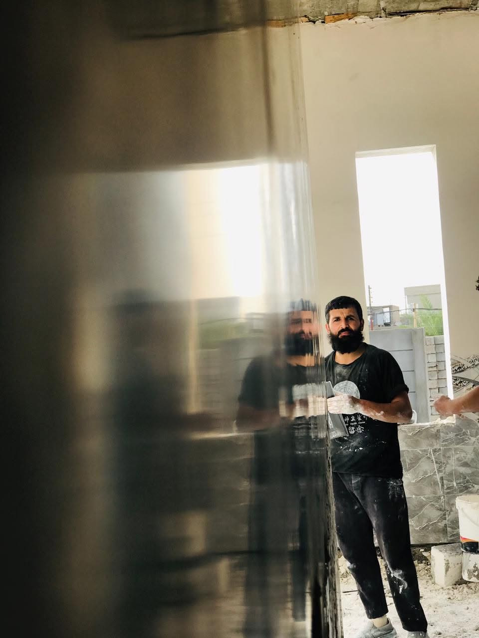 الموصل • كادر جص • شغل على مسطرة