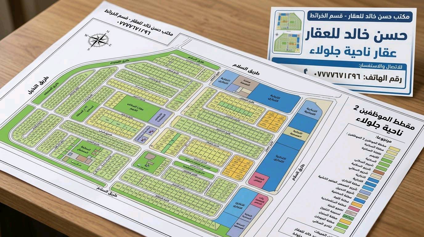 🔥 فرصة عقارية ممتازة | قطعة أرض للبيع
عرض خاص من حسن خالد للتسويق العقاري الإلكتروني لقطعة أرض سكنية/استثمارية بموقع حيوي ومكتملة جميع الخدمات.
📍 الموقع: ناحية جلا - منطقة المرور (خلف بنزينخانة عدنان عبده، مباشرة على الشارع الرئيسي المؤدي للتجنيد والمرور).
📏 المساحة: 230 م² (الواجهة: 10 م | النزال: 23 م).
✨ المميزات: واجهة ممتازة، كاملة الخدمات، وموقع استراتيجي على شارع رئيسي.
📲 للتواصل والاستفسار (المسوق الرقمي حسن خالد):
📞 [أدخل رقم الهاتف]
***********