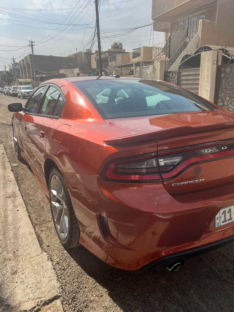 سلام عليكم للبيع او مراوس جارجر خليجيه موديل 2020 فئه GT وكاله هارلم ماشيه 40 الف فول لون مشمشي 
بدون صبغ السعر 275 وبيها مجال (***********) رقمها بغداد
