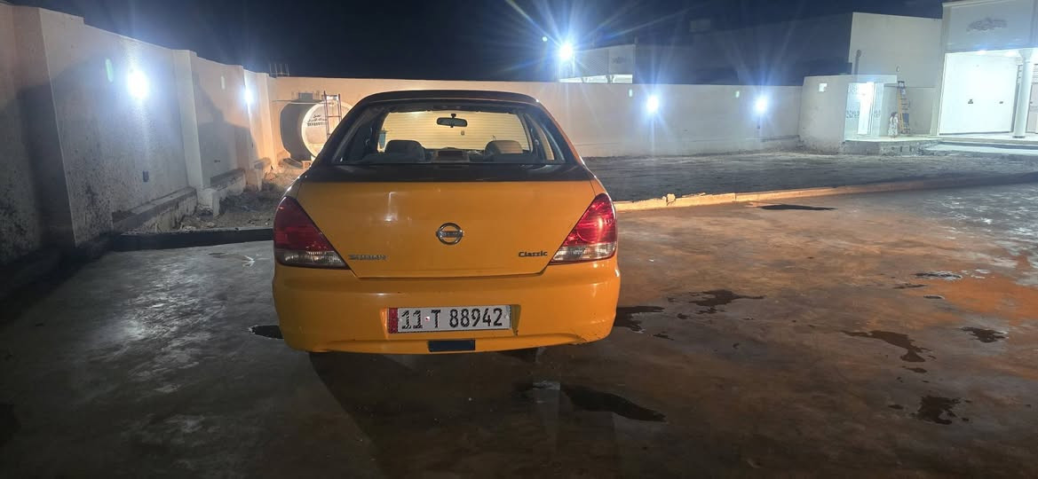 نيسان  سني موديل  ١١ شركة العامه كير اوتوماتيك  السعر  ٧٧  وبيه مجال  العنوان بغداد  البلديات  ***********

