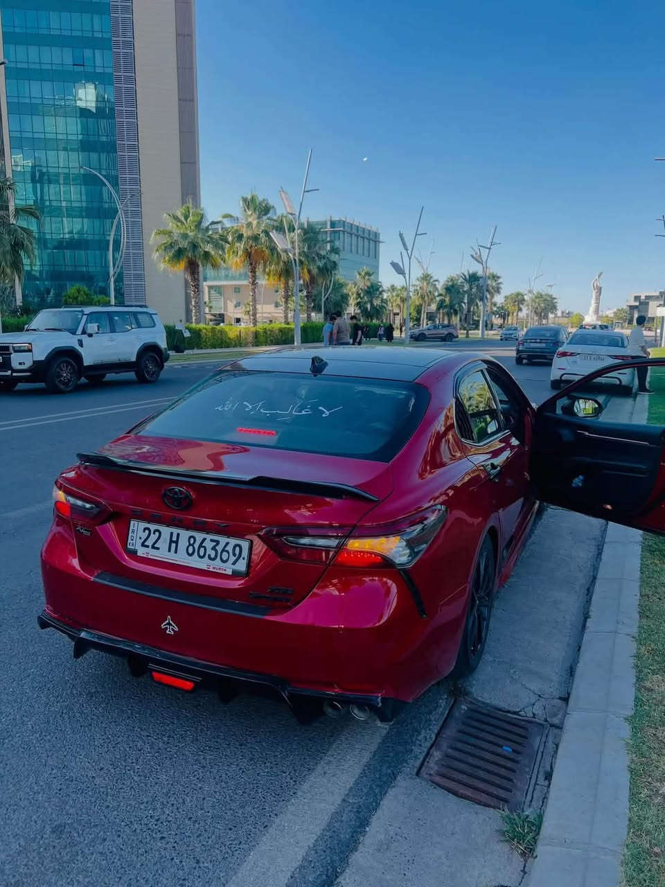 سلام عليكم
كامري موديل ٢٠٢٢
ماشية ٦٧ الف ميل
فوووول موصفات
كشنات تبريد وتدفئة
بانوراما
تكم سماعات
بعد اهواية مواصفات
ايرباك فقط استيرن طاك ومرجع بلادي
مكان السيارة كركوك
سيارة بيها بنيد وجاملغ هي نفسهم مصلحات ومصبوغات 
و٣ اماكن تعديل بارد كلش اصغير 
للاستفسار 
***********
