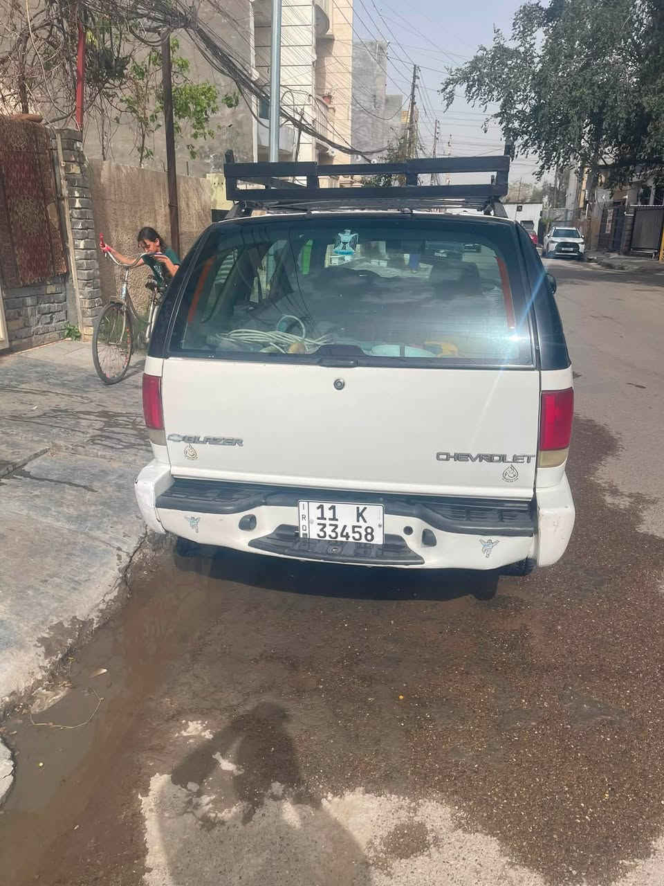 سلام عليكم بلايزر جيمي مديل 2000كير محرك مكفولات صدر خلفي امامي جديد سياره خير من الله بسمي عنوان غزاليه***********سعر ٤٨
