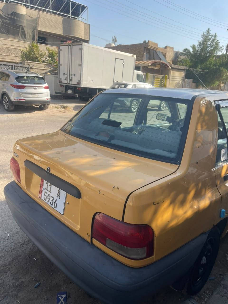 سايبا مديل 15
بيها طخه بالجاملغ 
تبريد يرادله فقط غاز فقط غاز 
سياره جاهزه من كلشي 
سعر 28 بيها مجال حك الجيه 
***********
بغداد كرخ
